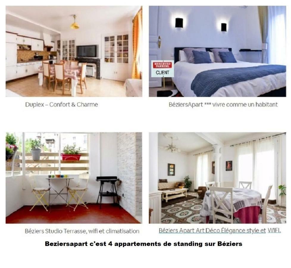 Beziers Apart Art Deco Eksteriør bilde